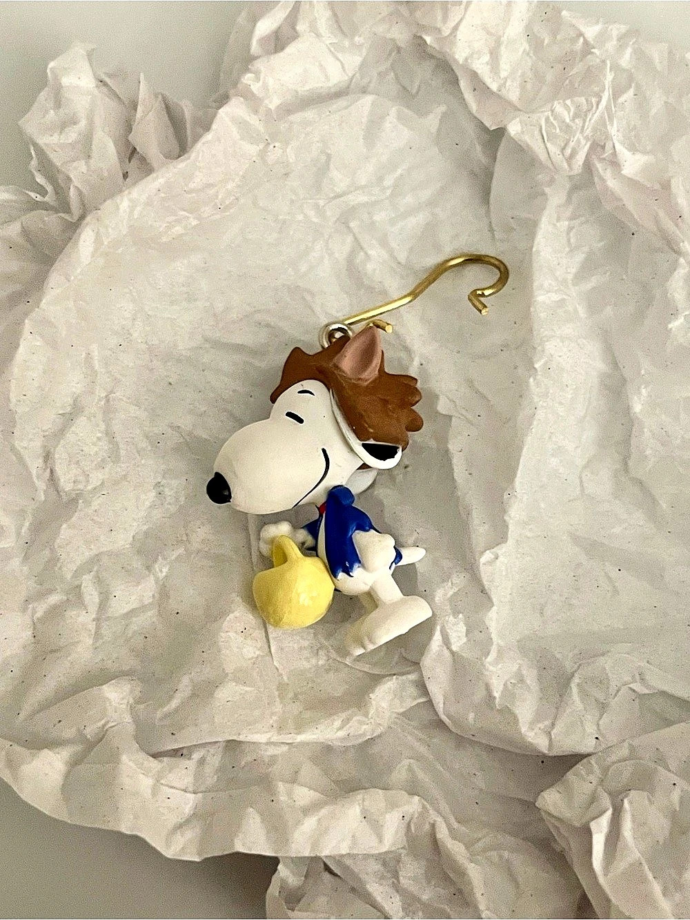 Hallmark Werewolf Snoopy The Peanuts Gang Miniature Ornament Halloween Ornament
